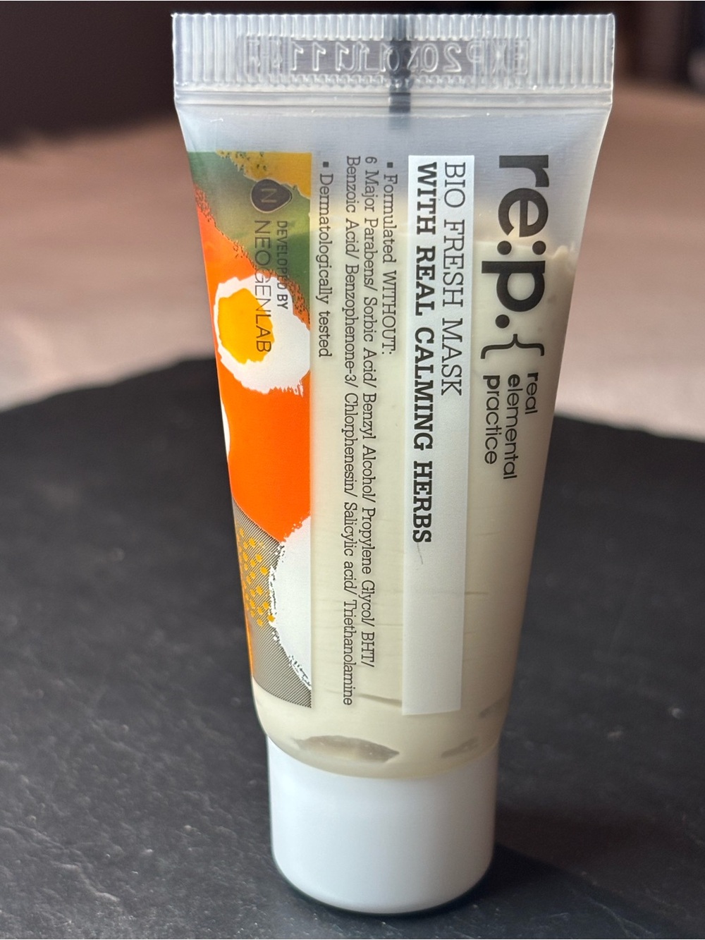 re:p.bio Fresh Mask with Calming Herbs - Beige Tube